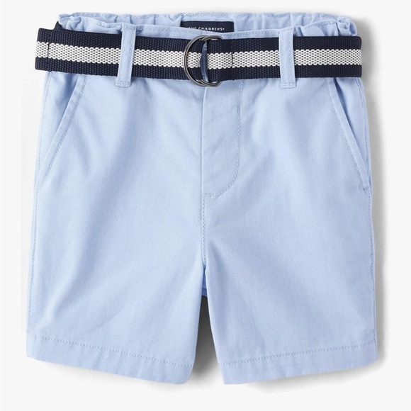 NWOT 2 Pairs of The Children's Place Toddler Twill Belted Chino Short in 2T - Picture 2 of 6